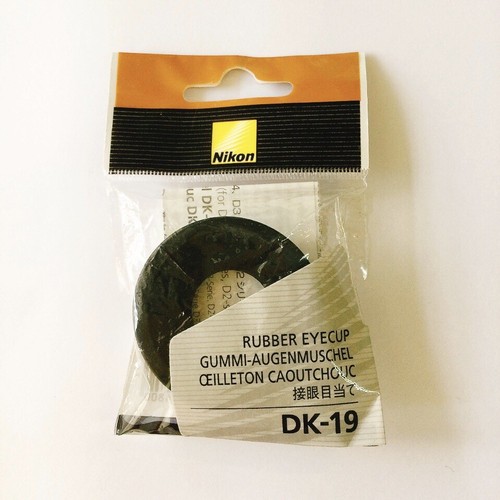 Nikon Rubber Eyecup DK-19 for D series Digital Camera English Manuals from Japan - Picture 7 of 9