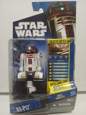 Star Wars Clone Wars R4-P17 Action Figure  CW30 w Galactic Battle Game Card 2010