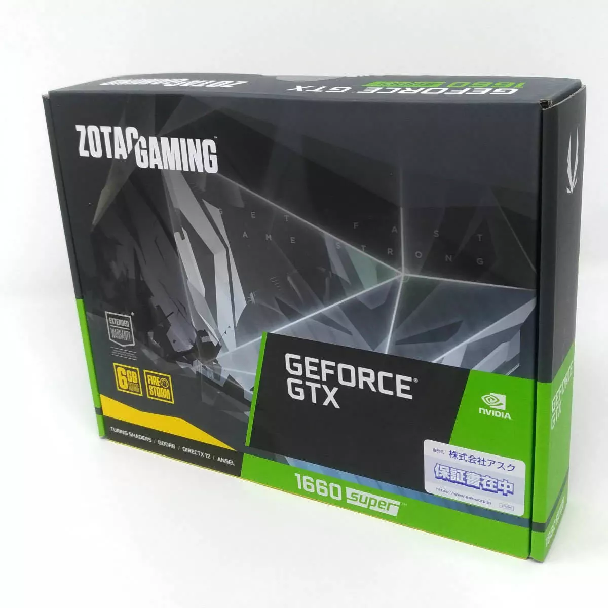 ZOTAC GAMING GeForce GTX 1660 SUPER Twin Fan ZT-T16620F-10L