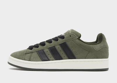 adidas Originals Campus 00s  ( Herren Gr. UK 6, 7 & 11 ) Night Cargo / Schwarz-Weiß
