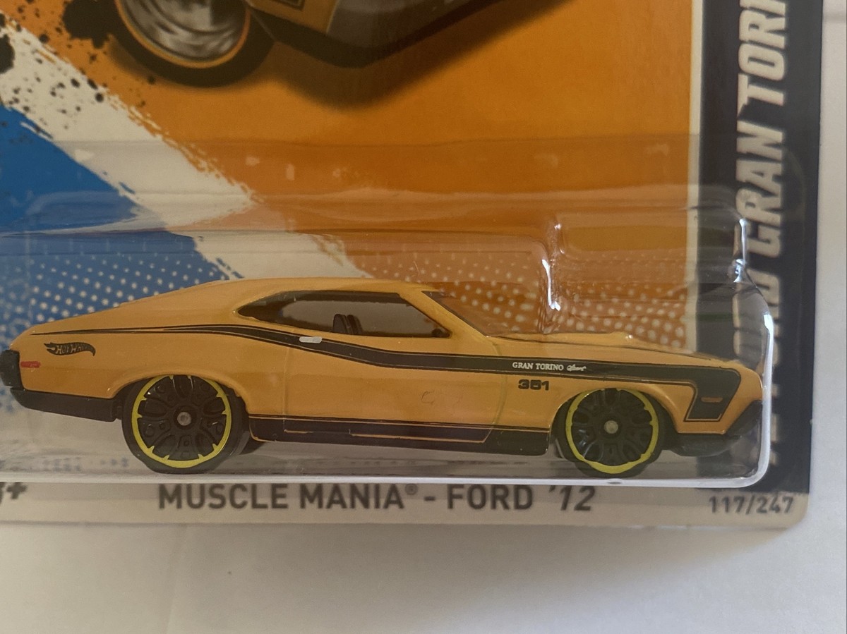 Hot Wheels MUSCLE MANIA FORD '12 ~ '72 FORD GRAN TORINO SPORT