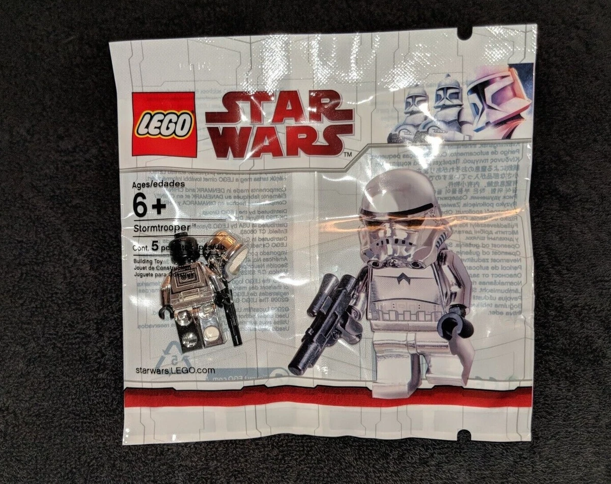 Silver stormtrooper lego sale