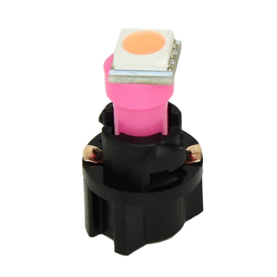 10x Purple 74 T5 5050 LED Car Instrument Panel Light Dash Lamp Bulbs DC