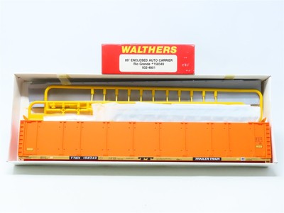 Walthers HO Rio Grande 89' Enclosed Auto Carrier 932-4801 NEW AS IS