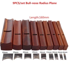 9pc Wood Hollow Hand Plane kits, Carpenter Woodworking Concave planer