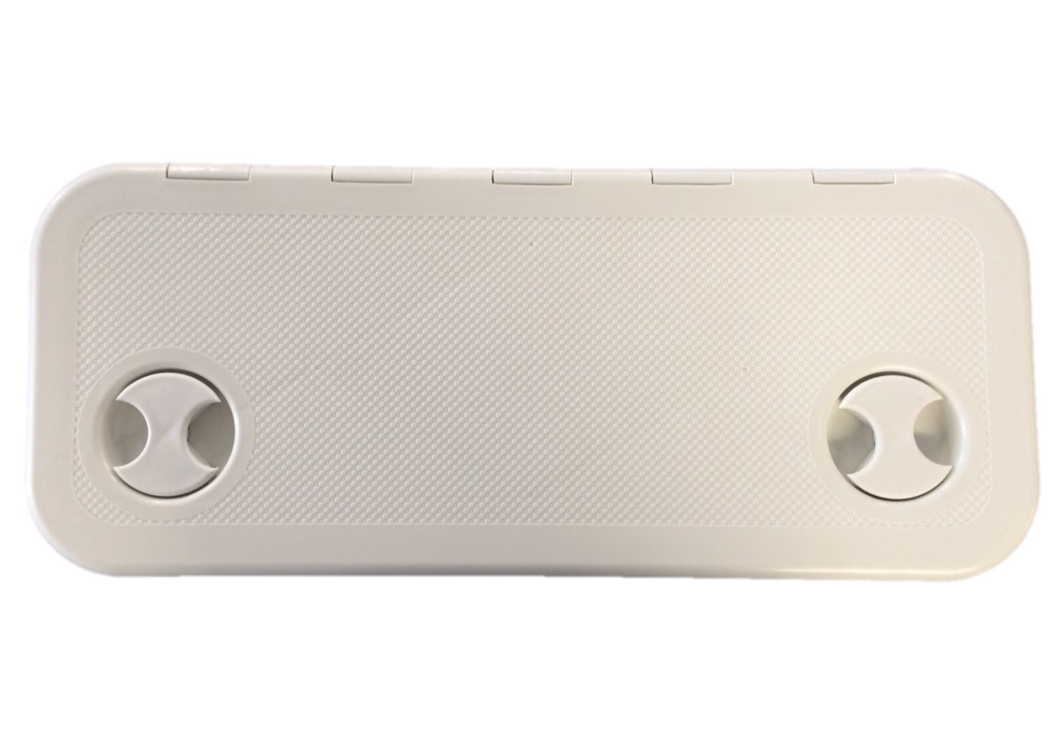 Nuova Rade 600mm x 250mm White Hinged Boat Access / Inspection Deck Hatch 11103