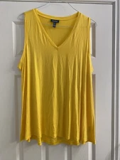 modcloth top 2x tunic yellow