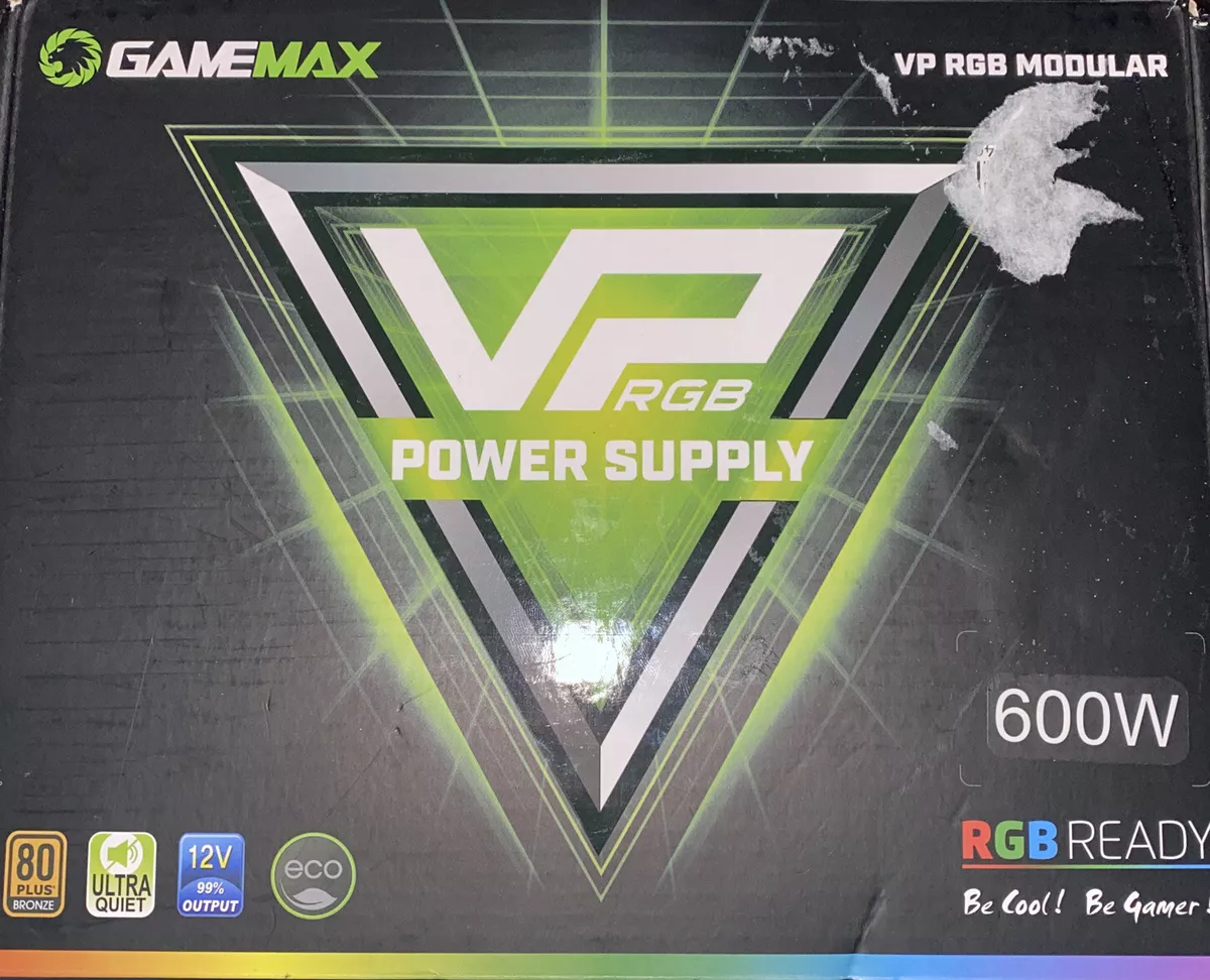 GAMEMAX 600W 80+ 