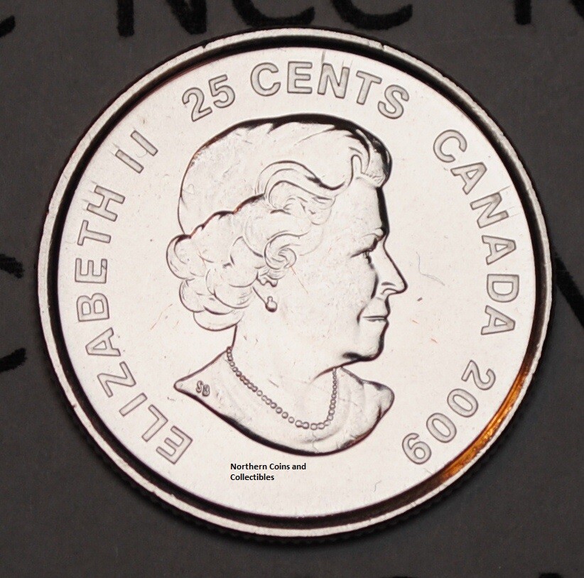 Cindy Canada: 2009 25 Cent Cindy Klassen BU - London Coin Centre Inc.