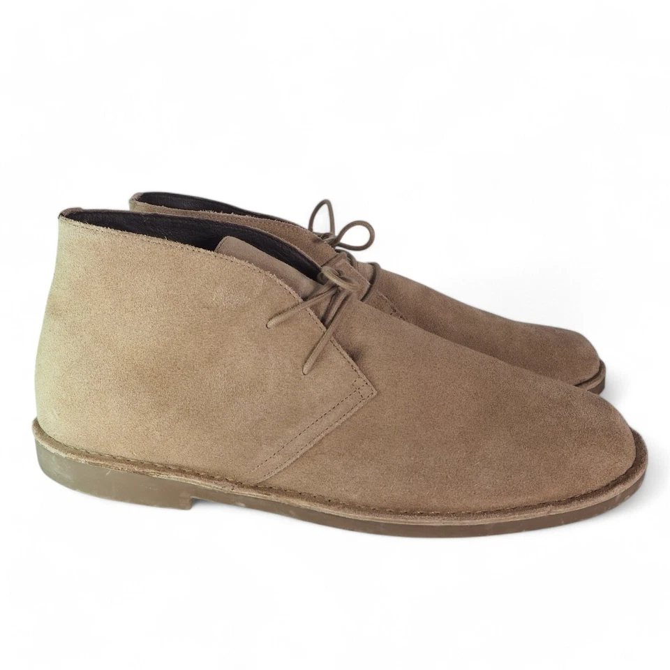 Botas J.Crew camurça deserto chukka bronzeado AA089 masculinas 13 - Imagem 4 de 4