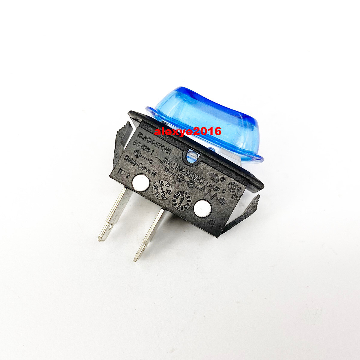 BLACK-STONE BS-028-1 Switch 2 Pins RESET-OFF 2 Positions