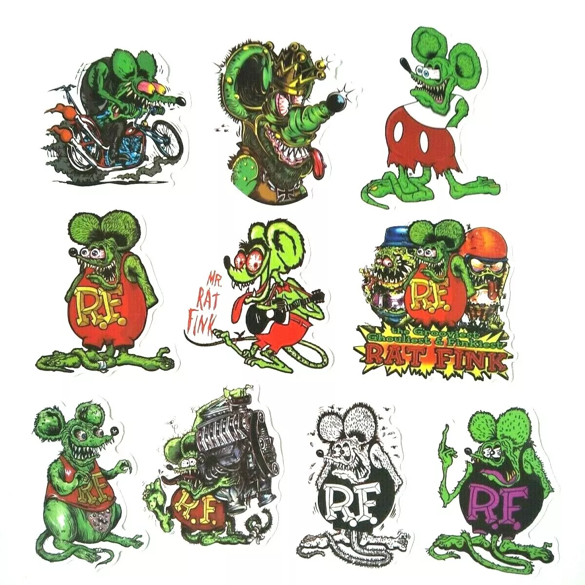 Rat fink stickers deals