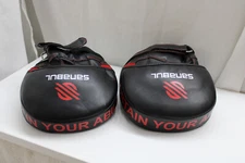 2 Pack SANABUL Curved Boxing MMA Punch Mitts Pads Gloves Speed Work Training 19