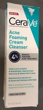 CeraVe Acne Foaming Cream Cleanser, 5 FL 0Z 150 ml Exp. 02/2026  L9 