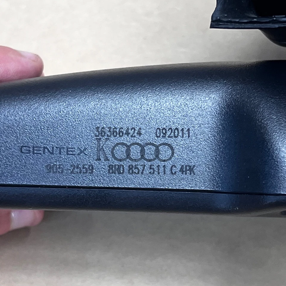 Espejo retrovisor interior Audi A8 S8 D4 2011-2014 atenuación automática OEM Foto 4 de 4