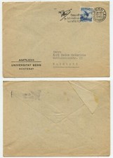 81546 - Beleg Universit&auml;t Bern, Rektorat - 23.1.1048 nach Waldbr&ouml;l