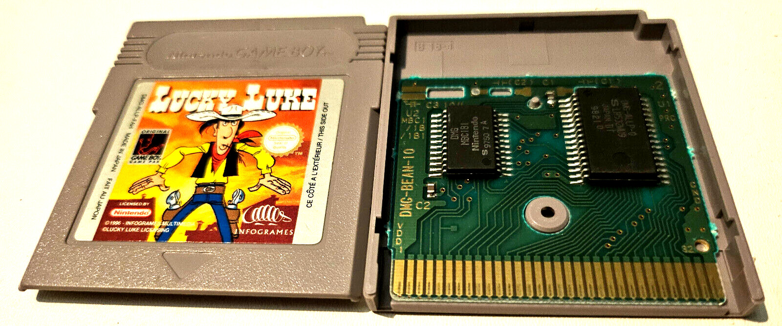 Lucky Luke (Nintendo Game Boy) AUTHENTIQUE Original Testé Version Euro [Vende...