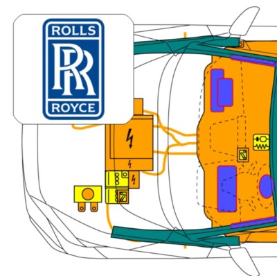 QR-Code, für Rolls Royce Phantom (RR11) Limousine (ab 08/2017)