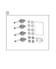 Mopar Tire Pressure Sensor Kit 68516743AA Gen...