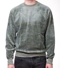 Nicki Pullover 70er LINDGRÜN BLAU MELIERT 2 grössen alter Lagerbest True Vintage