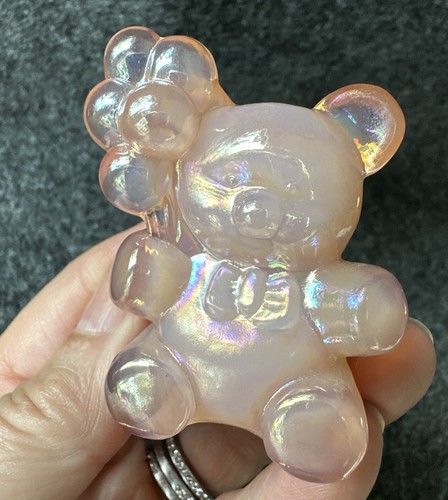 Vintage JUNGE Glas PATRICK BALLON BÄR Serie 1: KRONE TOSKANISCHER KARNEVAL rosa - Bild 10 von 24