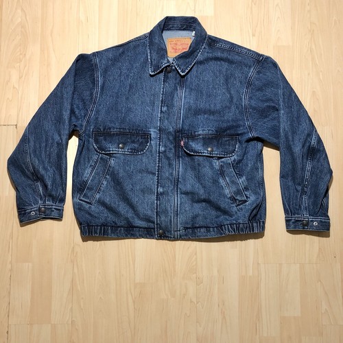 Vtg Levis Rancher Trucker Jean Jacket M 