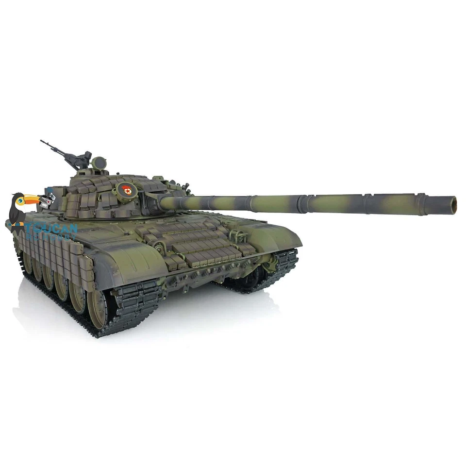 Heng Long T72 1/16 Plastic RTR RC Battle Tank 7.0 3939 W/IR Infrared BB Shooting - Image 2 of 4