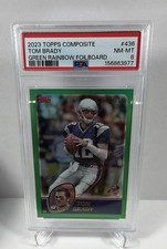2023 Topps Composite - Tom Brady #436 Green Rainbow Foilboard /250