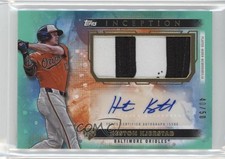 2024 Topps Inception Aqua 40/50 Heston Kjerstad #APC-HK Patch Auto 1je6