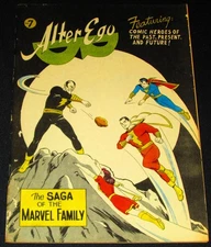 ALTER EGO Issue #7 ~ Black Adam [Roy Thomas 1964] FN or Better (UNREAD)!