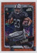 2024 Cosmic Chrome Rookies Orange Lunar Eclipse Refractor 10/10 Dylan Laube 1m1a