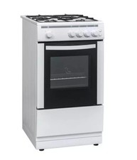 Essentials CFSE60W17 Gas Cooker- White