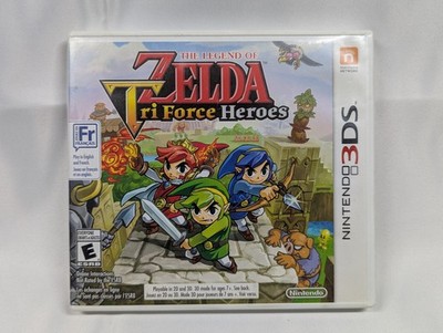 The Legend of Zelda Tri Force Heroes Nintendo 3DS CIB Tested Canada Case US Cart