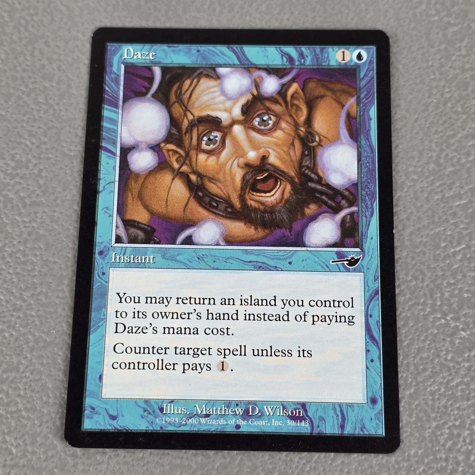 Daze Nemesis Magic The Gathering MTG Card 