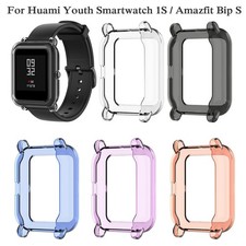 Screen Protector Case Cover Bumper for Huami Youth Smartwatch 1S / Amazfit Bip S