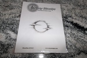 Stacy Stamps "Moon/Sun" Rubber Stamp Pre-owned