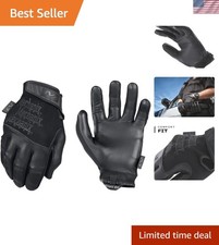 Tactical Specialty Recon Gloves - Heavy Duty - Slim-Fitting Leather Work Glov...
