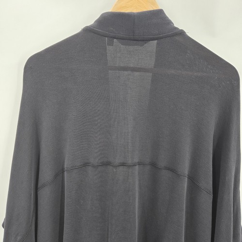 Athleta Women Lagenlook Minimalist Ethereal Cocoon Wrap Cardigan Sweater XSP - Picture 4 of 10