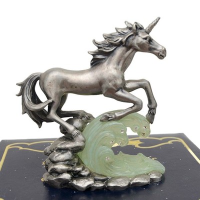 Myth & Magic Tudor Mint: UNICORN OF THE OCEAN #3987 with box Excel cond
