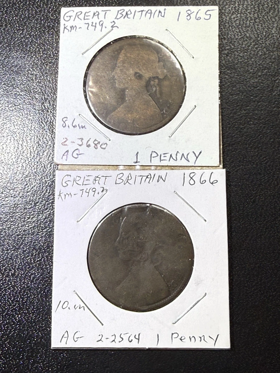 1865 Year UK Coins for sale | eBay