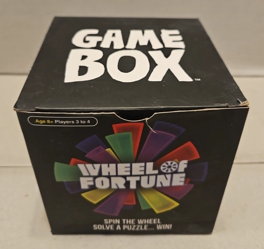 Wheel Of Fortune Game Box By Imagination Games - New G - Image 2 of 4