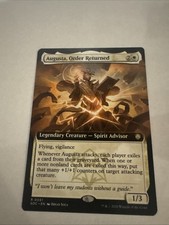 Augusta, Order Returned (Extended Art) Commander: Secrets of Strixhaven Regular