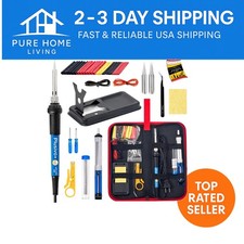 14-in-1 Soldering Iron Kit: Fast Heating, Ceramic Tips, Perfect for Crafts