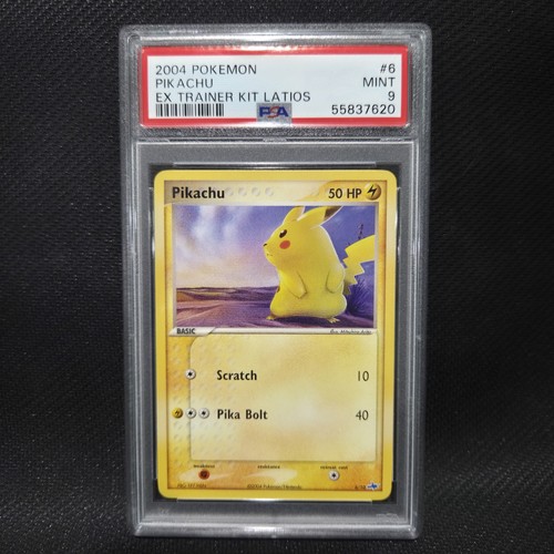 Pikachu graded PSA 9 for sale on eBay