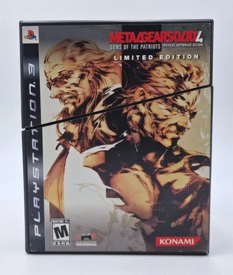 Metal Gear Solid 4: Guns of the Patriots Limited Edition Sony Playstation 3 US - Photo 1/4