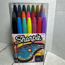 Sharpie Special Edition Assorted Colors Fine Point Tip Permanent Markers 21ct