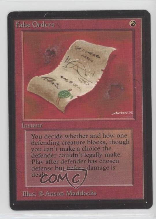 False Orders Magic: Limited Edition Beta 1993