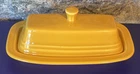 Fiestaware Limited MARIGOLD Yellow HLC Fiesta  Covered Butter Dish
