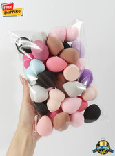 Medium Beauty Sponge Makeup Blending Puff 6/12/24 pcs Random Colors
