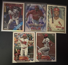 Jordan Walker RC Lot (5) Mint